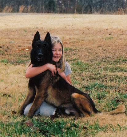 Personal Protection Dog with his new happy family